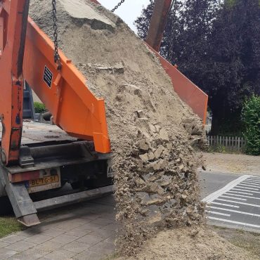 Zand Container zandnodig